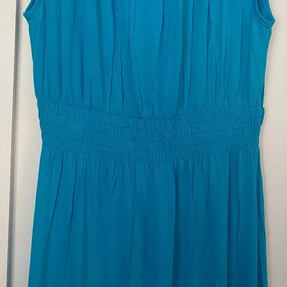 NWT Spense turquoise maxi dress size S - Picture 6 of 8